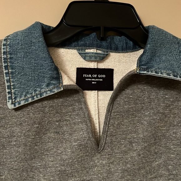 Fear of God 5th Collection V-Neck Polo - Picture 2 of 5